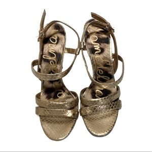 Sam Edelman Gold Heels